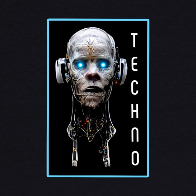 Techno Alien DJ by Edongski303 Teepublic Merch